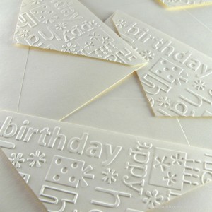 4. embossing