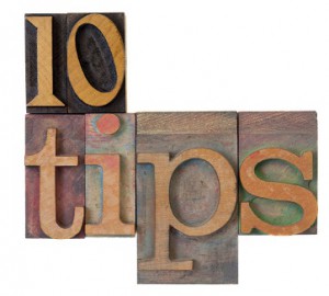 tips - headline of a list