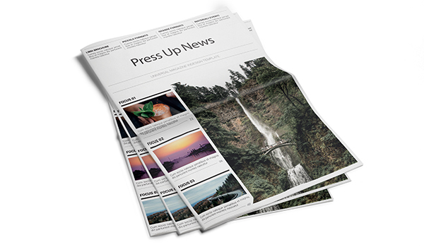 Rivista Alta Tiratura Accavallata Autocopertinato, Formato A3, Carta 57gr o 90gr, 8 pagine