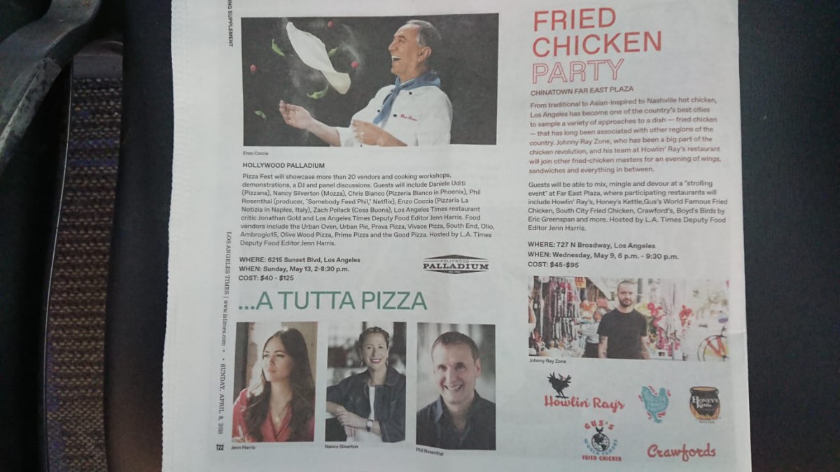 Enzo Coccia e la pizza