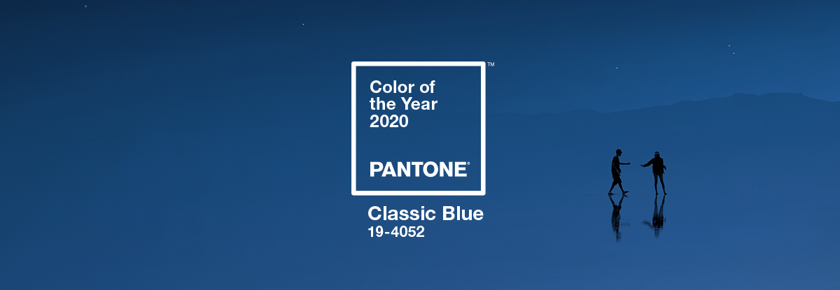 Pantone colore dell'anno 2020 Classic Blue